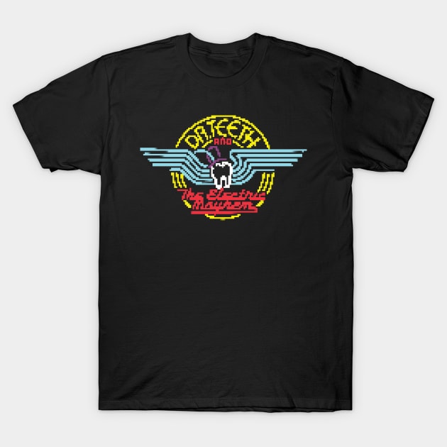 dr teeth and the electric mayhem - pixle T-Shirt by Japanese Mask Art